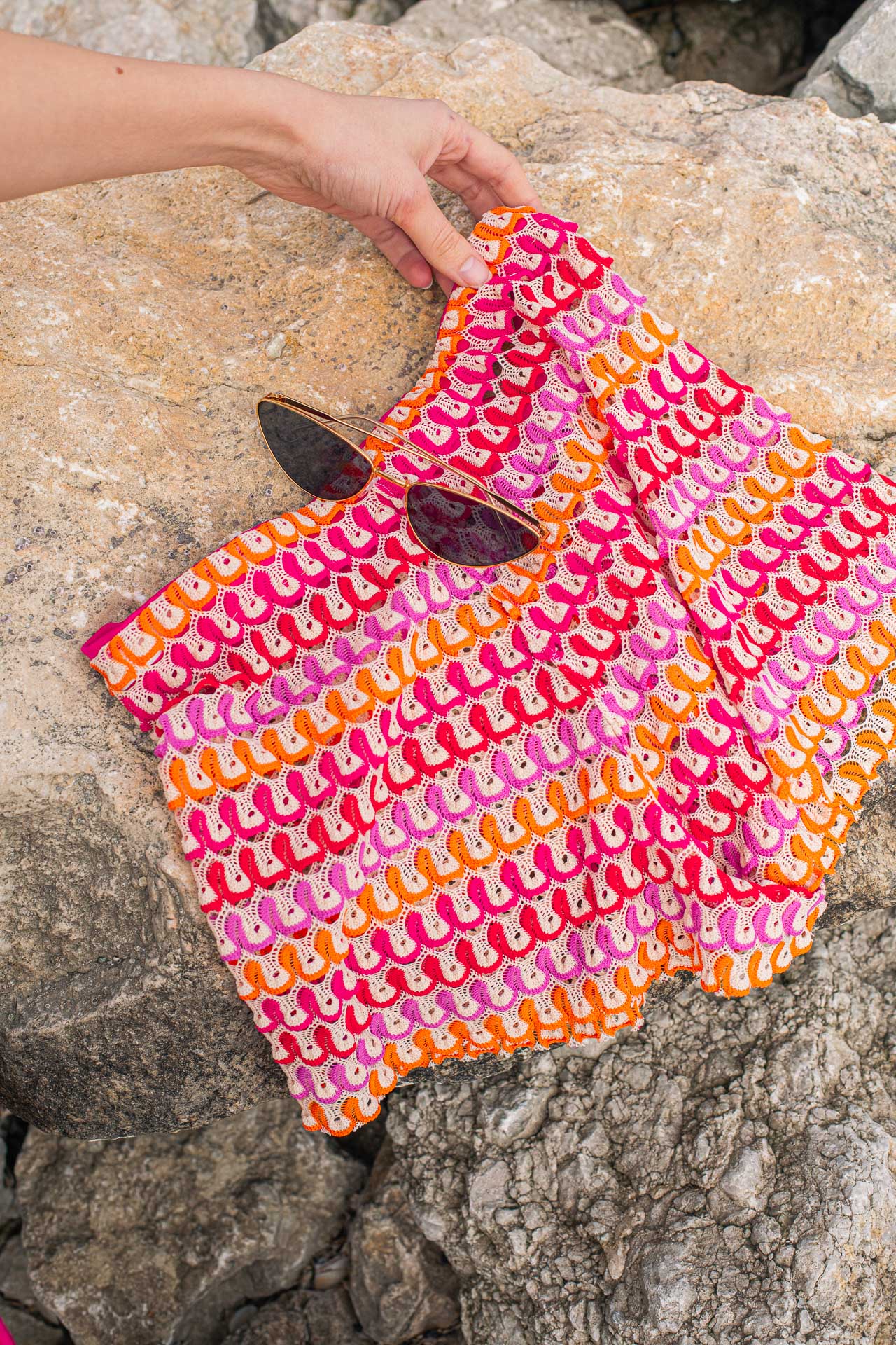 Pantalone short in pizzo Sunset