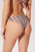 Bikini bottom brasiliana righe natural petitluxe